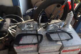 Mr508190 Mitsubishi Montero Fog Light Rh 2001 2002 Oem Set Pair With Covers