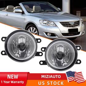 Fp0279c Miziauto For 2007-2010 Toyota Solara Front Bumper Halogen Fog Light Lamps Left&right Side Fp0279c Miziauto For 2007-2010 Toyota Solara Front Bumper Halogen Fog Light Lamps Left&right Side