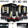 Ridroid-h7-h7-h11 Mn4mh7h7h8 Ridroid Combo Led Headlight Fog Light Bulbs Kit For Hyundai
