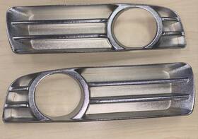 04805931aa Mopar Chrome Textured Fog Lamp Front End Set Right/ Left 2005-2010 Chrysler 300