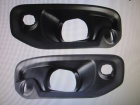 68318117ab Mopar 2019-2024 Ram 1500 Fog Lamp Light Bezel Kit Right And Left Oe New