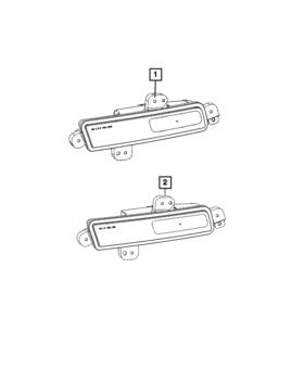 68353116aa Mopar Genuine Led Lamp Right