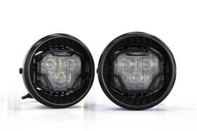 4b-fog-t2-1022 Morimoto Led Fog Light Kit Hxb White Sae Wide Beam Fits 05-11 Tacoma