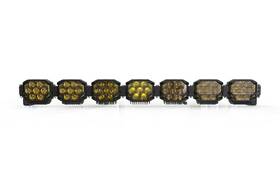 Bar-3row-023 Morimoto 50.5 Inch 7-pod Hxb Triple Row Bangerbar Led Light Bar Yellow