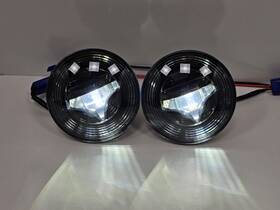 Lf111 Morimoto Used Xb Led Fog Lights - Fits 2014 And 2015 Gmc Sierra 1500 2500 3500 Gm