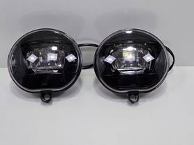 Lf292 Morimoto Used White Led Fog Lights For 2003-2008 Ram 2004-2006 Durango