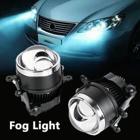 N54266545 Mostbay 2x 3.0 Inch Bi Led Fog Projector Lens Hi/lo Beam Retrofit Light Lamp White 60w