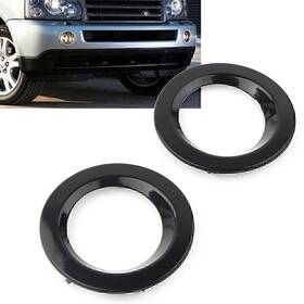 Moto Hij 612048288052 2pcs Abs Plastic Fog Lamp Light Bezel Fit Land Rover Range 2006-2009 2008