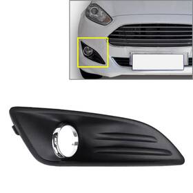 Motorshop168 212500219893 1pc Front Right Bumper Fog Light Lamp Frame Cover For Ford Fiesta 2013-2019