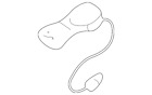 Ms820964 Mitsubishi Genuine Fog Lamp