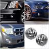 Msleb-pksafl-ldn0035slf0rd For Ford Escape Mustang Clear Lens Fog Driving Lights With