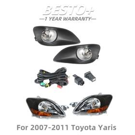 Btp591136p Munirater Left Right Headlights Headlamps&fog Lights Switch Wiring For Toyota Yaris 07-11