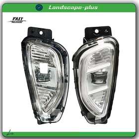 Fo2592255 Munirater Led Fog Lights Bumper Lamps Switch Clear For 2020-2022 Ford Escape Left Right