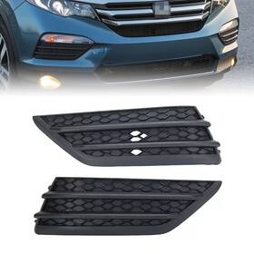 Wjqyqfd16dk Munirater Fog Light Cover Front Turn Signal Bezel For 2016-2018 Honda Pilot