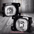 Mur-foglig-ns024ch Urmarketoutlet Clear Lens Chrome Housing Front Bumper Fog Kit For