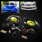 Ac2593106 Mv117534 Mvptuning For Acura Rsx Jdm Yellow Fog Lights Driving Lamps