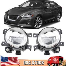Aul2945250 Mzorange For Nissan Maxima 2020-2021 Front Led Fog Light Lamp Driver And Passenger Side