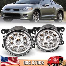 Bl5000k-ecl Mzorange White Led Bumper Fog Lamp Driving Light For Mitsubishi Eclipse 2006 2007 2008