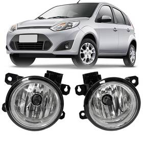 Law122064 Mzorange For Ford Fiesta 2014-2016 2017 2018 Pair Clear Lens Front Bumper Fog Light Lamp
