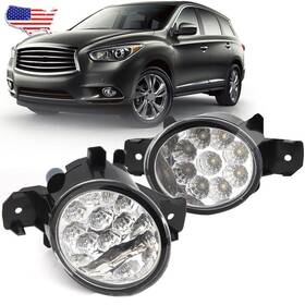 Mslafl-0012-903 Mzorange For Infiniti Jx35 Sport 2013 Led Bumper Fog Lamp Driving Light Bulb Left And Right