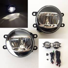 Mslafl-0106-903 New Energy Auto Fog Driving Lights Built-in Led For 2009-2013 Ty Corolla Wire Switch Pair L R