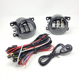 Mslafl-0231 New Energy Auto Fit 12-15 Crv Pilot Dual Color Led Fog Lights Frontier Impreza Replacement L R