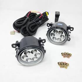 Mslafl-0255 Next Generation Motor Built-in Led Fog Light Kit Fit 2006-2014 Suzuki Grand Vitara Switch Wire Clear