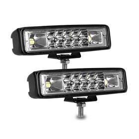Nic6 Nicerpro 6 Inch Led Pods Light Bar Slim 60w 10000lm 12v/24v Driving Fog Waterpro