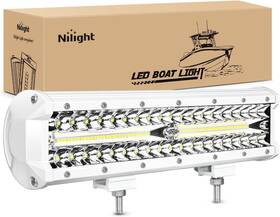 18062cw Nilight Marine Led Light Bar White Shell With