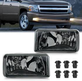 Fog-a07 Nilight Fog Lights Assembly Compatible With 2007-2015 Chevrolet Silverado 1500
