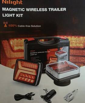 Tr-160 Nilight Magnetic Trailer Lights For Towing Light Kit 2pcs 58led Wireless Tow
