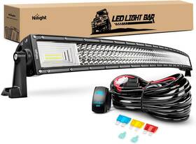 Zh408 Nilight 52inch 783w Curved Light With Wiring Harness White