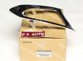 62256-1v80b Nissan Genuine Finisher Fog Lamp Light Bezel Cover Trim Front Bumper