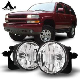 30-0491-09 Nixon Offroad Fog Lights For 04-06 Chevy Suburban 1500/00-06 Tahoe Z71 Clear Lens Lamps 1 Pair