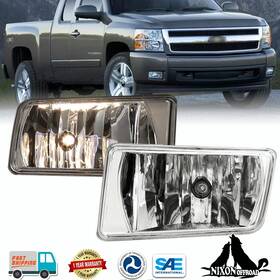 Nixon Offroad 704771714448 Fog Lights For 2007-2015 Chevy Silverado 1500 Gmc Sierra Driving Bumper Lamps Us
