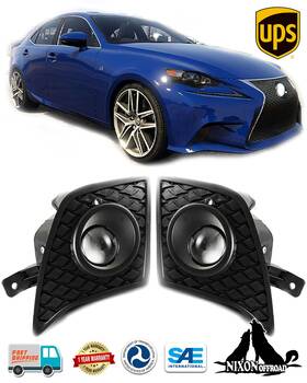 Nixon Offroad 723509466251 Fog Lights For 2014 2015 2016 Lexus Is250 Is350 Bumper Lamps With Wiring Switch