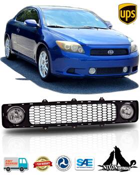 Nixon Offroad 762102497378 Pair Fog Lights For 2005 2006-2010 Scion Tc Driving Grill Bumper Front Lamps