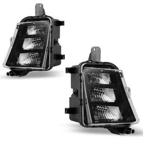 Nixon Offroad 794590999393 Led Fog Lights For 2015-2016 Vw Gti Golf Front Driving Bumper Lamps Clear Lens