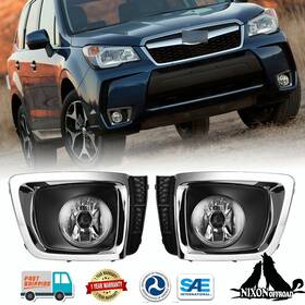Nixon Offroad 794590999447 Fog Lights With Wiring For 2014-2017 2018 Subaru Forester Xt Driving Bumper Lamps