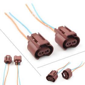 9006 Nomura 310001507188 Wire Pigtail Female U Hb4 Two Harness Fog Light Socket Connector Lamp Bulb