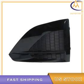 2376528 Nurniacl Black Bezles Bumper Fog Light Covers For 2023 Nissan Altima Driver Left Side