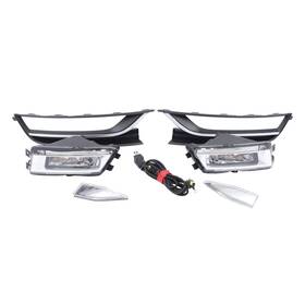 56d.941.700 Ocasami For 2012 2013 2014 2015 Volkswagen Passat Fog Lights Lamps With Bezels And Trims Set