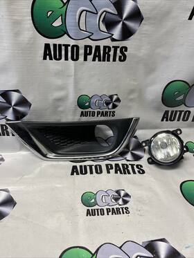 4010170342ab Oem 2017-2021 Jeep Compass Limited Front Left Foglamp With Trim Bezel