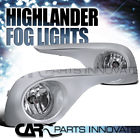 Oem-lf-hldr11coem-dl Carpartsinnovate Fit Toyota Highlander Clear Fog Lights Driving Bumper Lamps
