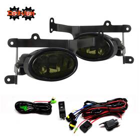 Og Jdm K20 K24 For 06-08 Honda Civic Fa Fg 2 Door Coupe Smoked Fog Light Kit Harness Switch Si