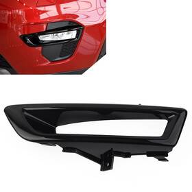 Onegogogo 550755911682 Black Front Bumper Fog Light Cover Left For Land Rover Discovery Sport 2015-2018