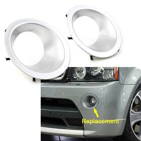 Onegogogo 550755911811 Front Left Right Fog Lamp Light Bezel For Range Rover Sport 2010-2013 2011 2012