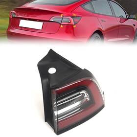 Onlyonee 550756726575 Tail Lamp Outer Rear Lights 4 Pins Fit Tesla Model 3 Y 2020-2023 Right