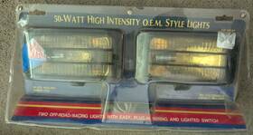 Hi-16al Optronics Hl-16 1993 Night Blaster 50w Off Road Fog Lights Black/amber
