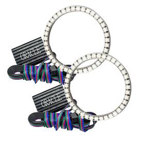 1263-333 Oracle Lighting 10-12 Fits Jaguar Xk8 Surface Mount Led Fog Light Halo Kit